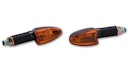 Vorschaubild HIGHSIDER smart Arrow Glühlampen Mini-Blinker Gehäuse Carbon / Linse Orange (Paar), Vorn & Hinten