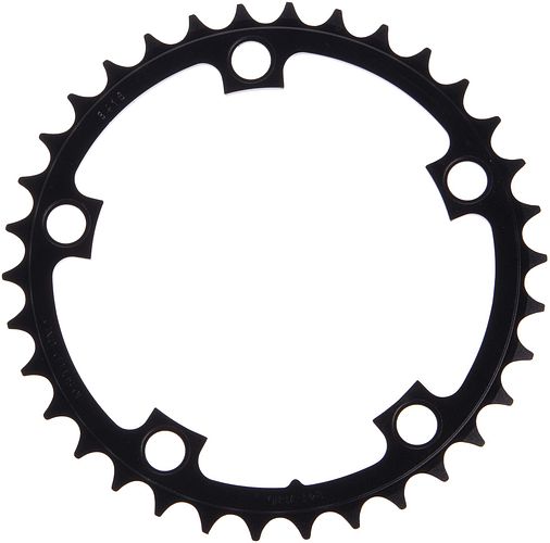 SRAM Kettenblatt Road Double 34 Zähne schwarz