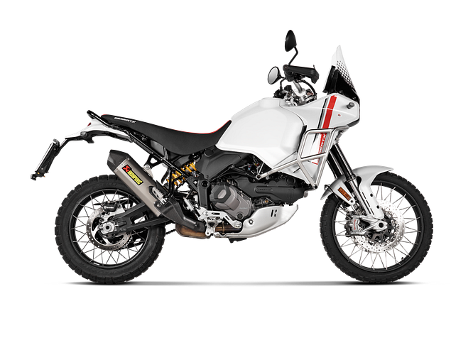 Akrapovič Slip-On Line Titanium Ducati Desert X 2022- 