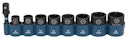 Vorschaubild Makita Steckschlüssel-Set Impact Black 9-tlg. E-16639