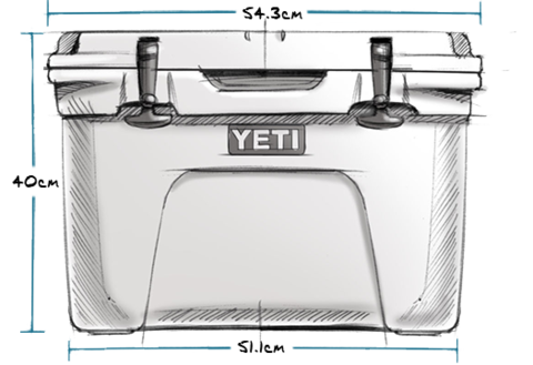 YETI Abmessungen