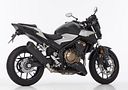 Vorschaubild Shark Performance SLIP-ON Edelstahl beschichtet schwarz-matt DSX-10 für HONDA CB500F,CB500X,CBR500R EURO4  