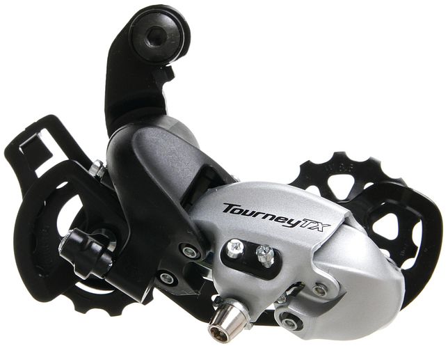 Shimano Schaltwerk Tourney TX RD-TX800 silber