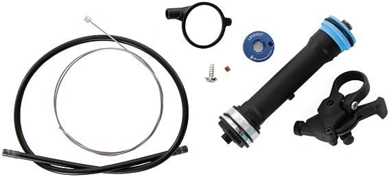 RockShox Fernbedienungsumrüstkit XC32 Sektor Silver rechts