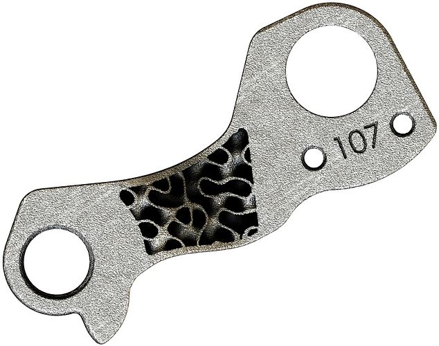 Silca Schaltauge Shimano Trek silber