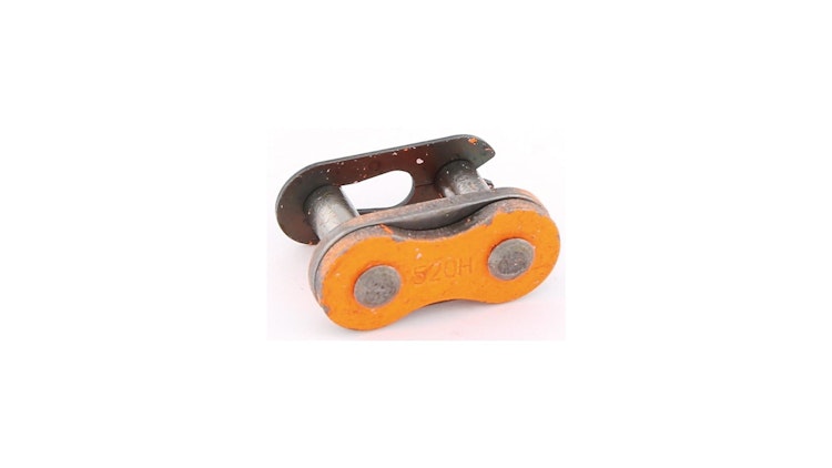 RK Kettenschloss Clipschloss, orange, Kettenschloss "520H"