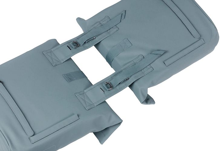 Basil City Double Pannier Bag Doppeltasche blau