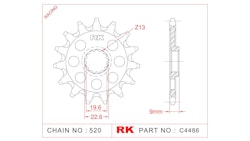 RK Antriebsritzel 4486-8Q
