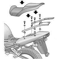 SHAD Top Master Befestigungssatz Yamaha