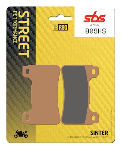 SBS Bremsbelag 809HS Street Sinter