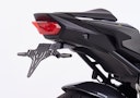 Vorschaubild PROTECH V-SHAPE Kennzeichenhalter Alu & Stahl Schwarz für HONDA CB750 Hornet