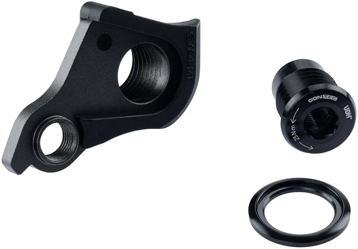 CONTEC Schaltauge Hanger UDH schwarz HT - High Torque Version, aus einteilige