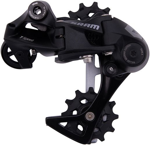 SRAM Schaltwerk GX DH 7-fach schwarz