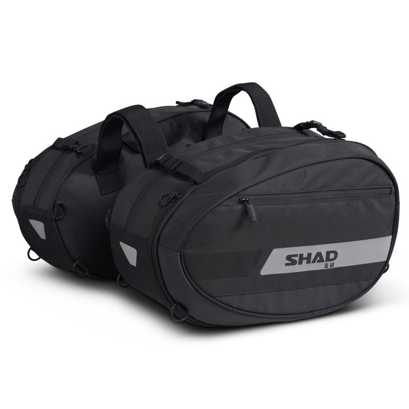 SHAD SL58 Große Satteltaschen schwarz 46-58L