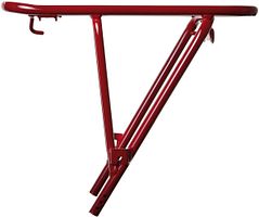 Victoria Gepäckträger 28 Zoll rot UTB Aluminium