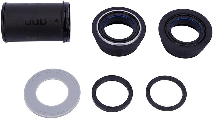 SRAM Innenlager DUB Road BB386 schwarz für Wide Achse