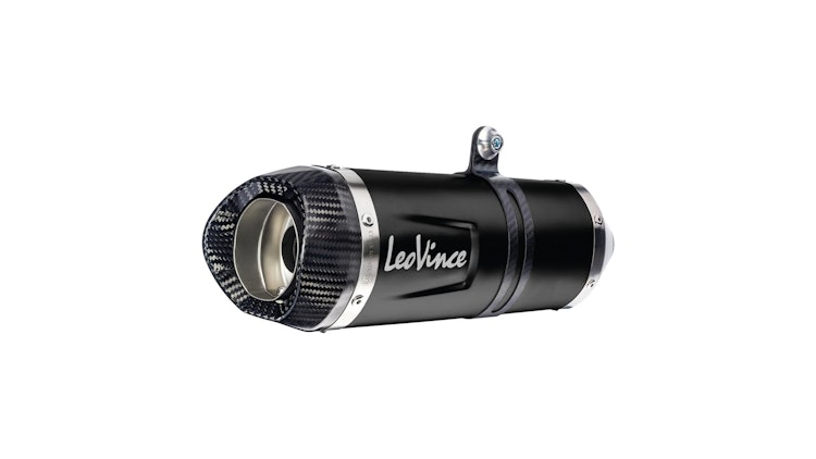 LeoVince Komplettanlage Edelstahl SBK LV ONE EVO für MT-07 / MT-07 TRACER / XSR 700 Schwarz mit Katalysator