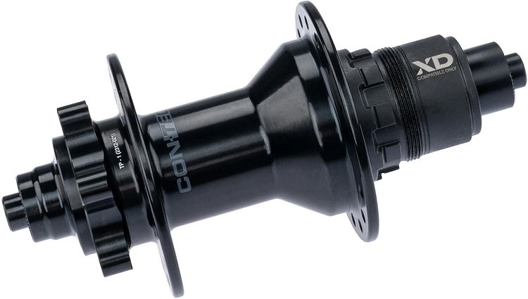 CONTEC Kassetten-Hinterradnabe Eroq DB 135 mm schwarz