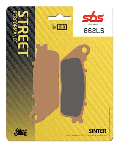 SBS Bremsbelag 862LS Street Sinter