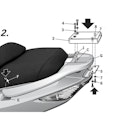 Vorschaubild SHAD Top Master Befestigungssatz Kymco
