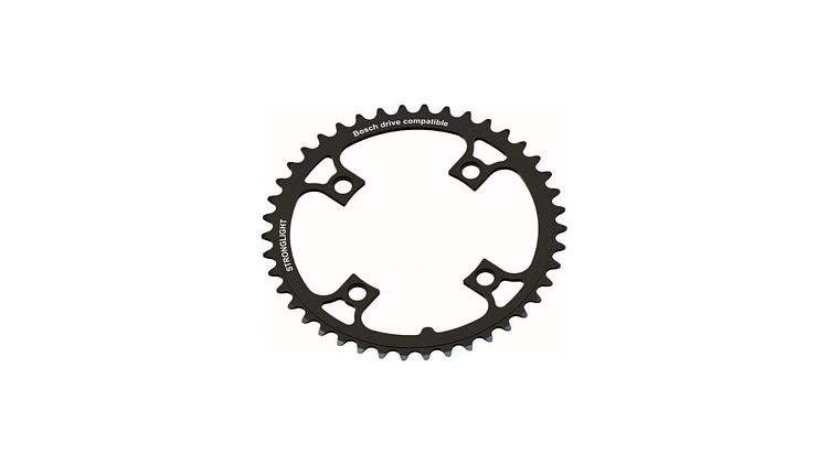 Stronglight Kettenblatt 38 Zähne schwarz