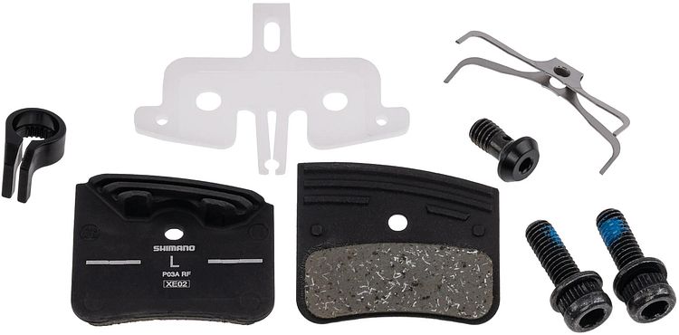 Shimano Bremssattel XT BR-M8220 schwarz Resin Pads P03A