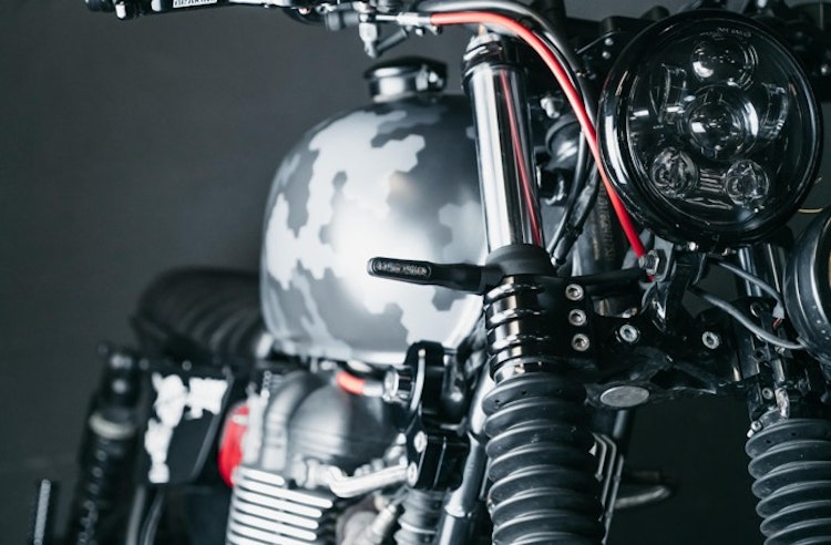 Motoism Blinker "Union" mit Positionslicht für Triumph