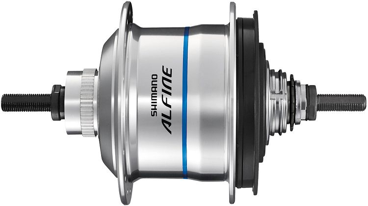 Shimano Getriebenabe Alfine Di2 SG-S7051 11-Gang 36 Loch silber