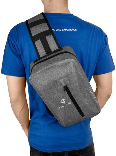 M-Wave Lenkertasche Suburban Messenger Compact grau