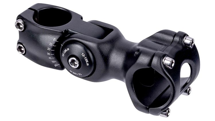 CONTEC Vorbau Lida 110 mm schwarz 110 mm lang, 25, 4 mm Lenkerklemmung