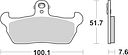 Vorschaubild SBS Bremsbelag 641HF Street Ceramic