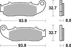 SBS Scooterbelag 217HF Street Ceramic