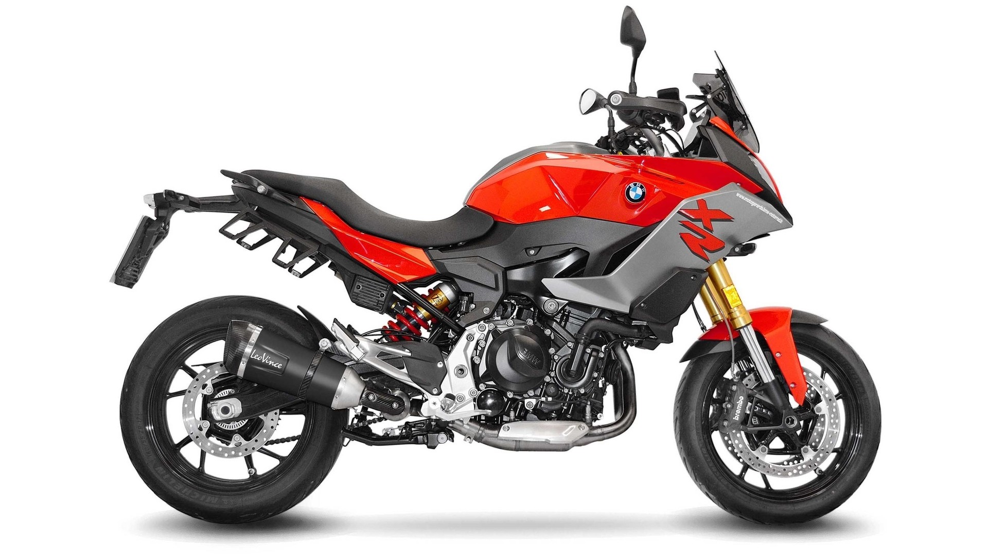 LeoVince SLIP-ON Edelstahl SBK FACTORY S Schwarz für BMW F 900 R/XR