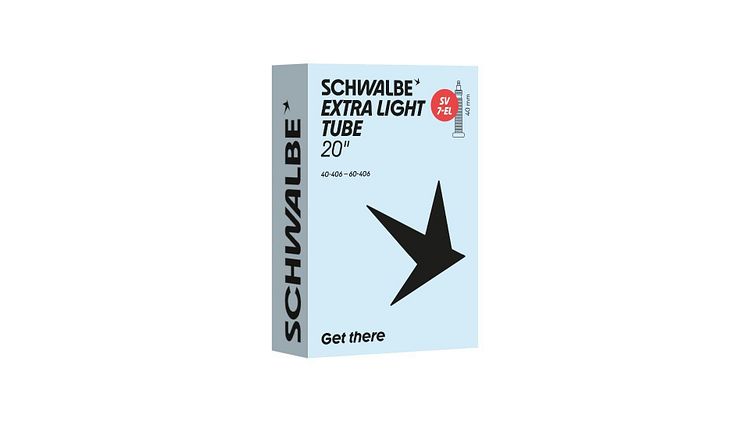 Schwalbe Schlauch Nr. 7-EL Extralight 20 Zoll Sclaverandventil (SV)