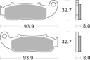 Vorschaubild SBS Bremsbelag 926HF Street Ceramic