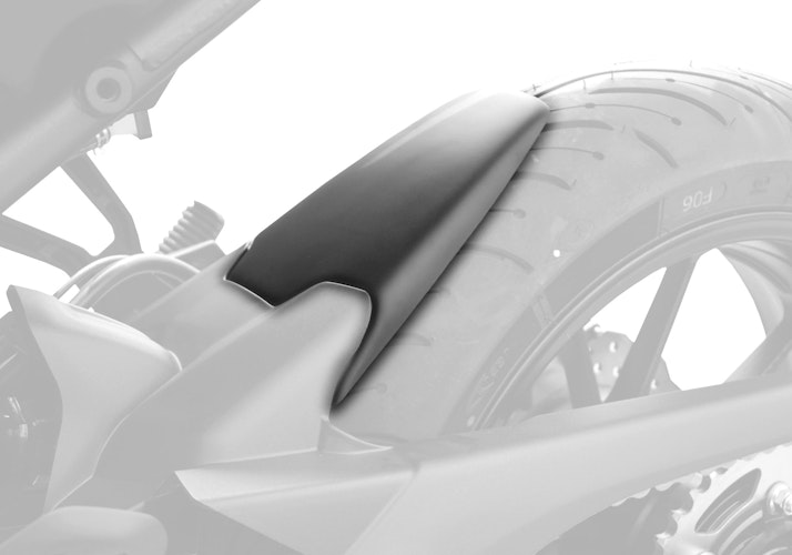 BODYSTYLE Hinterradabdeckungsverlängerung ABS Kunststoff schwarz-matt für YAMAHA MT-07, XSR700 / XTribute / Legacy