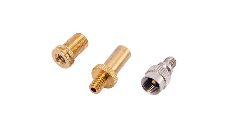 CONTEC Ventiladapter-Set Valve Uni gold/silber