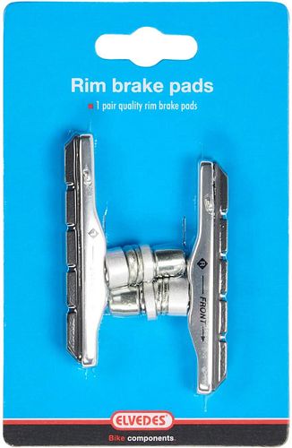 Elvedes Bremsschuh 6804 V-Brake schwarz/silber