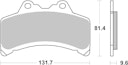Vorschaubild SBS Bremsbelag 682HF Street Ceramic