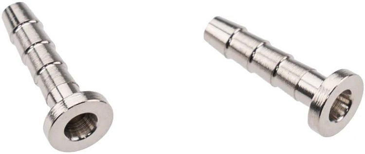 Elvedes Leitungsnippel Shimano gold kompatibel mit SM-BH90, 30 Stück