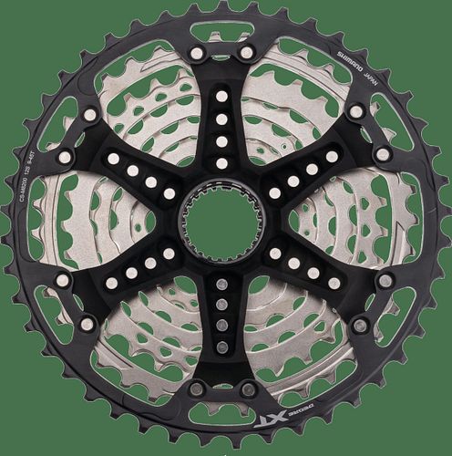 Shimano Kassette XT CS-M8200-12 12-fach silber/schwarz
