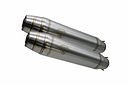 Vorschaubild GPR Endschalldämpfer Honda CB 900 Bold D'Or 1979 Double univ. EC-Approv. Silencer w/o link pipes 