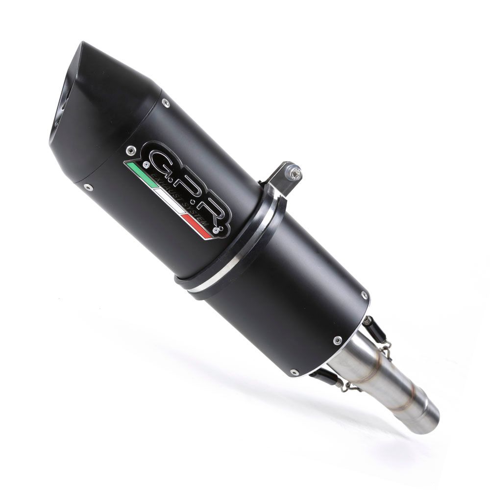 GPR Endschalldämpfer Suzuki Gsx-R 600 K6 2006/07 EC-Approv. slip-on exhaust catalized Furore Nero