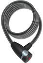 Vorschaubild CONTEC Spiralkabelschloss EcoLoc 185 cm schwarz Ø 12 mm, Sicherheitsstufe: 6