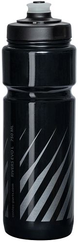 CONTEC Trinkflasche Rivers Evo Spikes 750 ml schwarz/grau