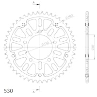 Supersprox Stealth-Kettenrad 530 48Z (Gold)