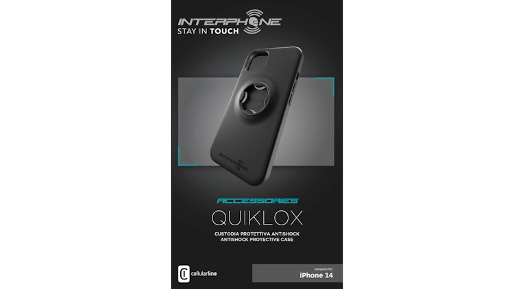 Interphone Handycase Quiklox IPHONE 14 Pro schwarz