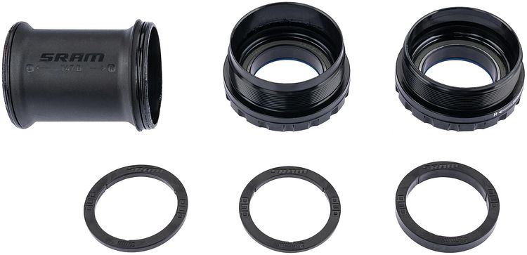 SRAM Innenlager DUB Road T47 68 mm schwarz