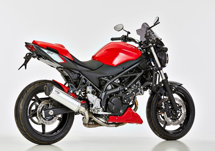 SHARK DSX 5 Slip on Ersatzdämpfer e24 00040G für SUZUKI SV 650