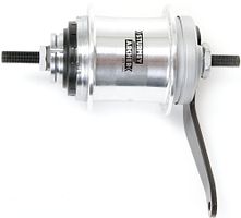 Sturmey Archer Getriebenabe IHS3C 36 Loch silber